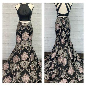 NWOT Long Black Formal by Alyce Paris
